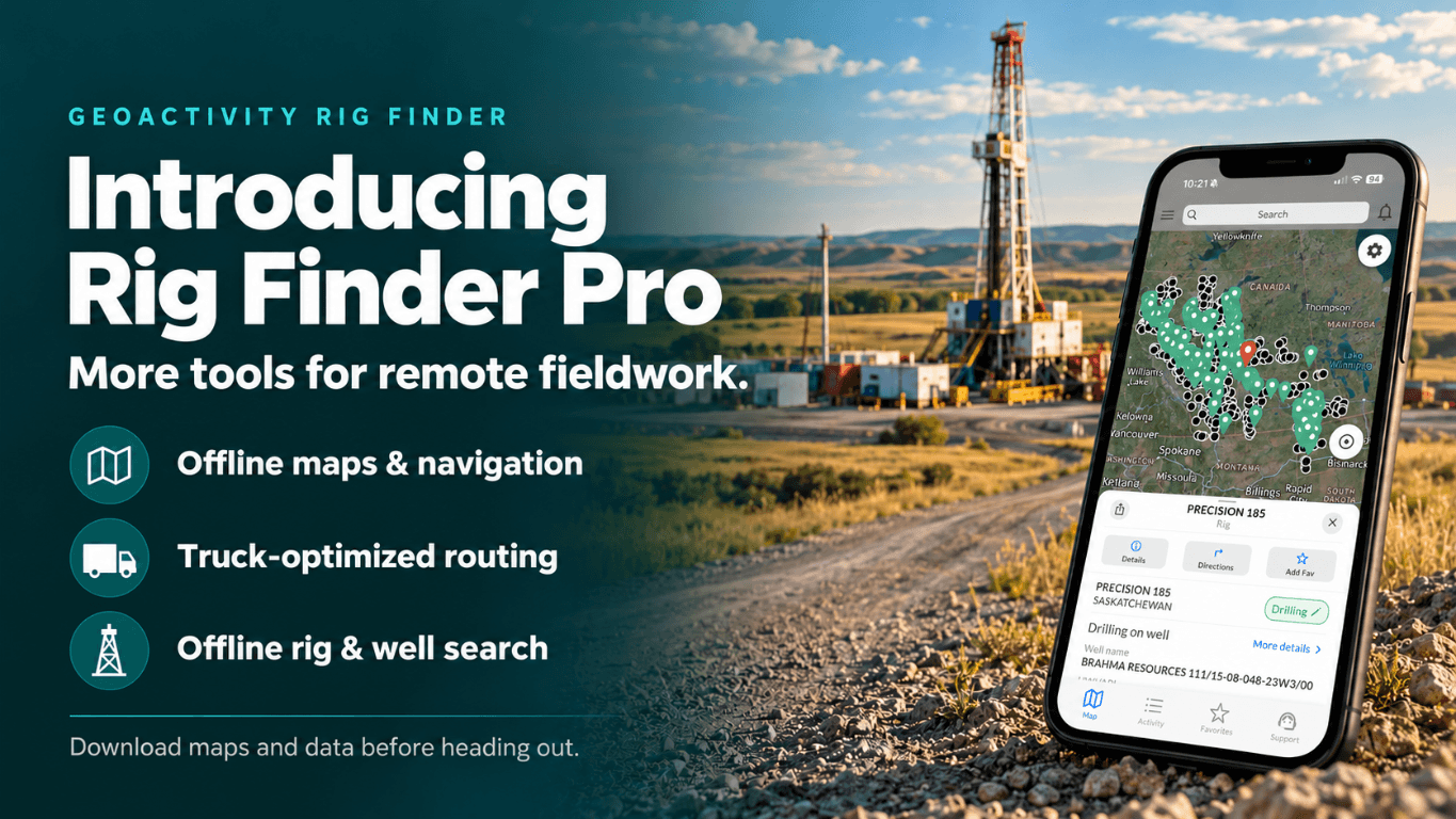 Illustration for Introducing Rig Finder Pro: Offline Maps, Navigation and Truck Routing for the Oilfield